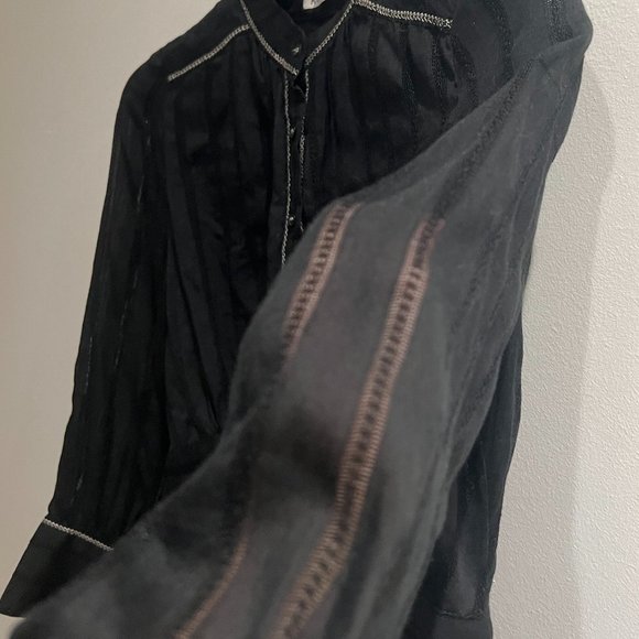 Kookai Black Shirt - Picture 6 of 7